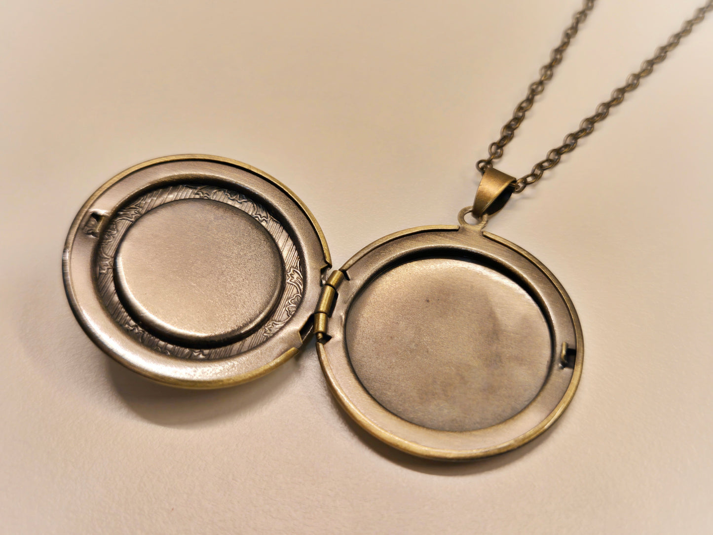 Black Cat Locket Necklace
