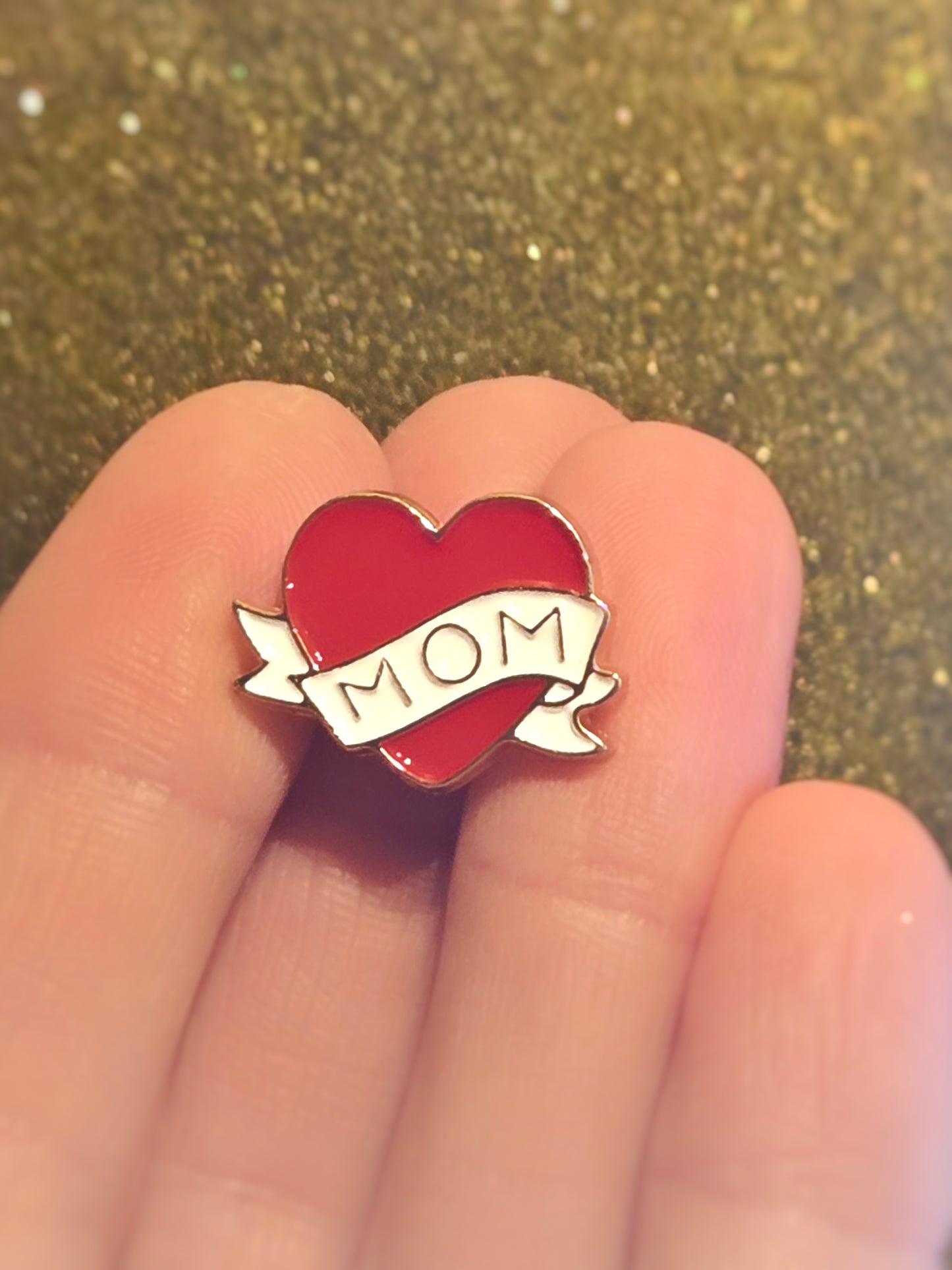Mom Heart Tattoo | Collectible Pin