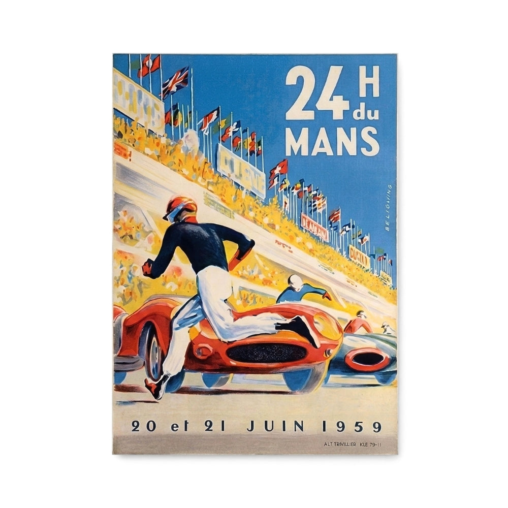 24H du Mans | Canvas Art Print