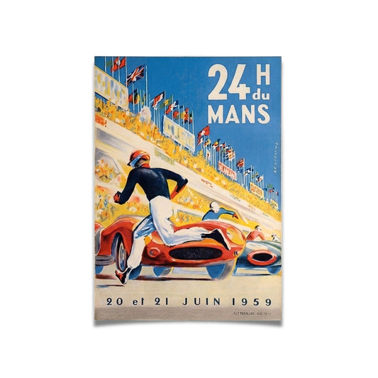 24H du Mans | Canvas Art Print