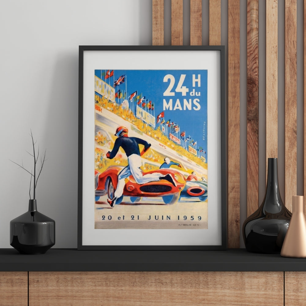 24H du Mans | Canvas Art Print