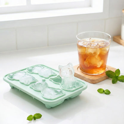 3D Cat Ice Cube Tray