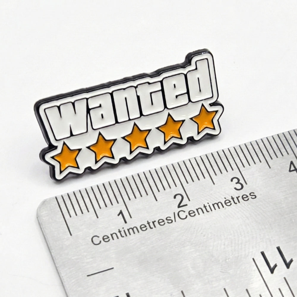 5-Star Wanted | Collectible Pin