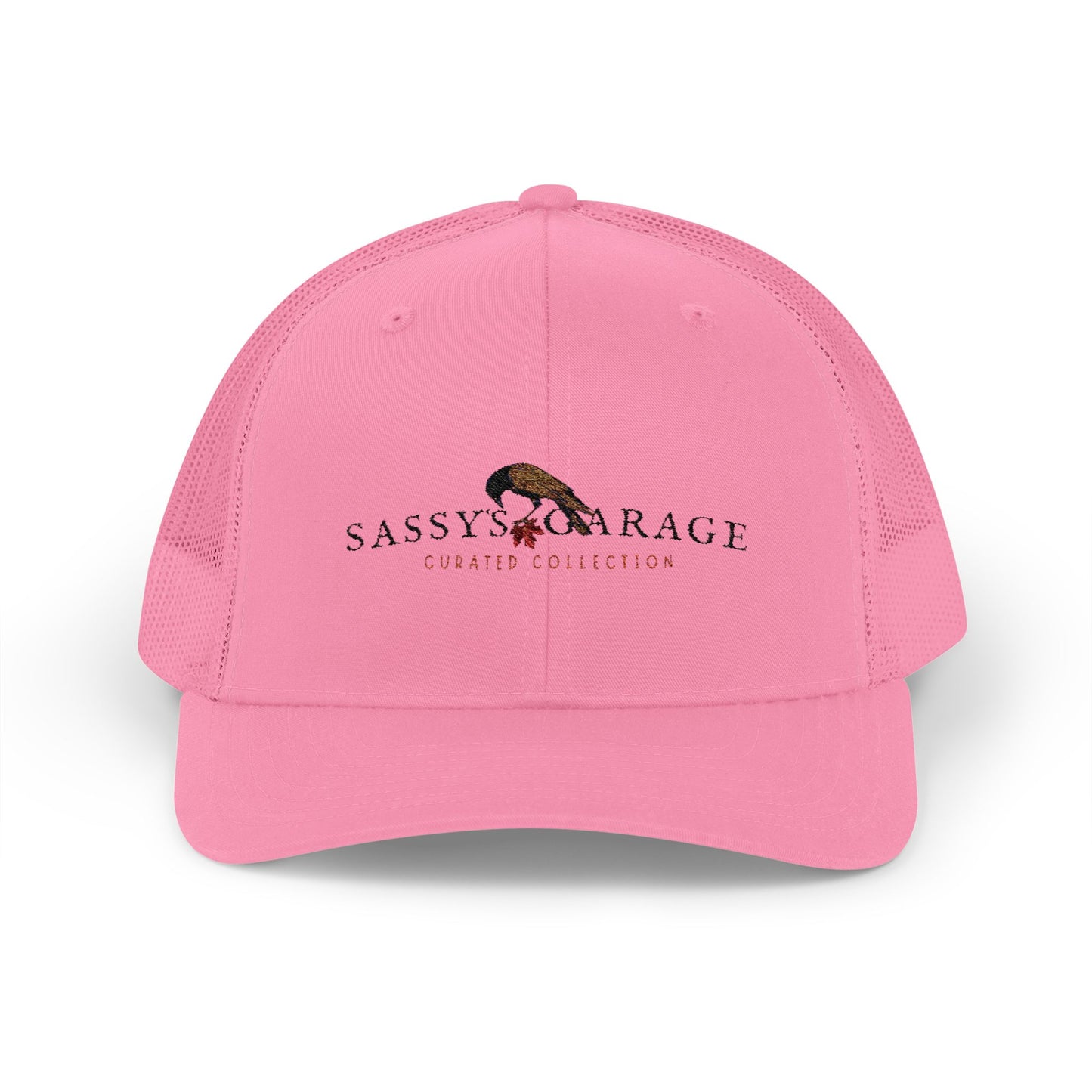Sassy's Garage Snapback Trucker Cap | Casual Style Hat for Everyday Wear, Outdoor Adventures, Fun Fashion Statement
