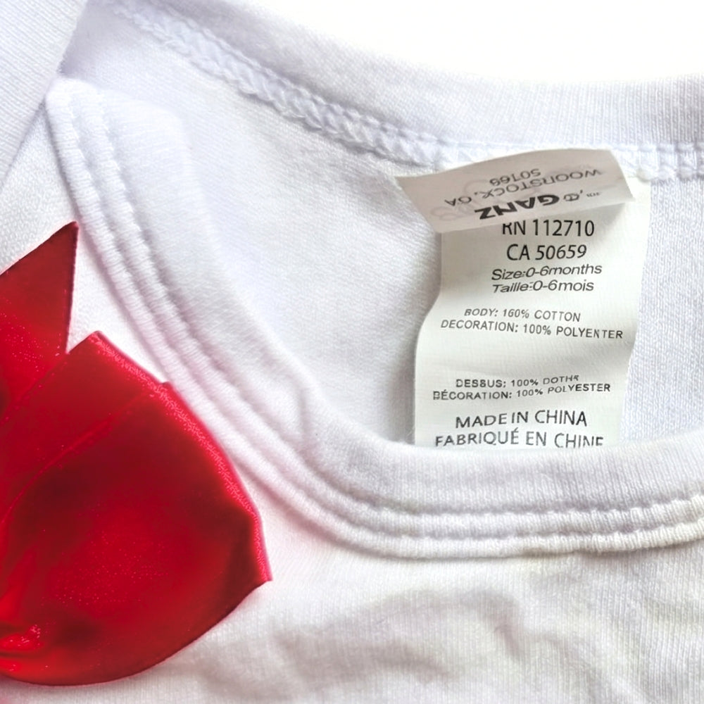 Baby 6m Holiday Onesie | Ganz