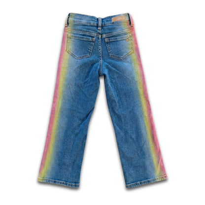 Kids 7Y Rainbow Denim Jeans | Justice