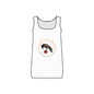 Sassy's Garage Women's Micro Ribbed Tank Top, Casual Summer Wear, Crow Graphic Tee, Trendy Vintage Style