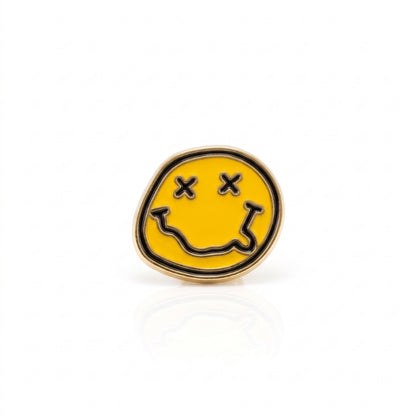 90s Grunge Smiley Face | Collectible Pin