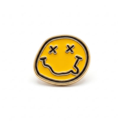 90s Grunge Smiley Face | Collectible Pin