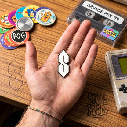 90s "S" | Collectible Pin