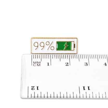 99 Percent Charge | Collectible Pin