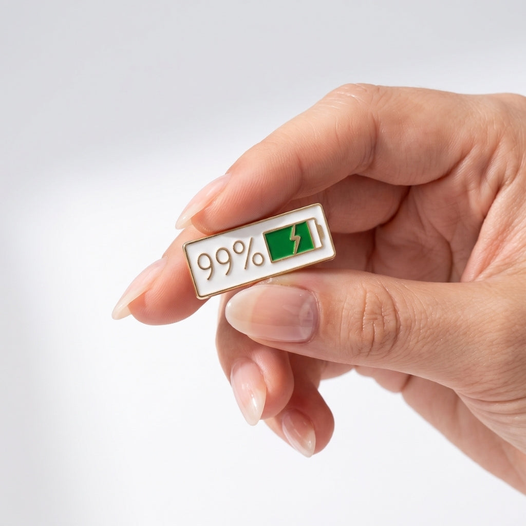 99 Percent Charge | Collectible Pin