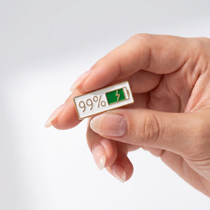 99 Percent Charge | Collectible Pin