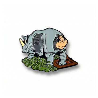 La scène du rhinocéros | Pin de collection
