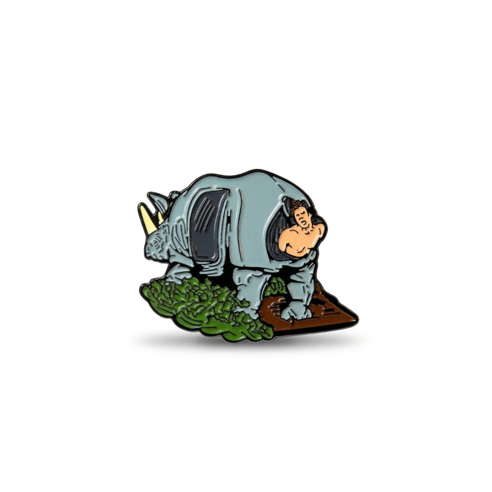 La scène du rhinocéros | Pin de collection