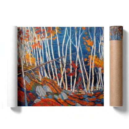 Algonquin Birches | Canvas Art Print