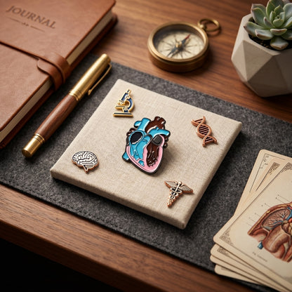 Anatomical Trans Heart [Pride] | Collectible Pin