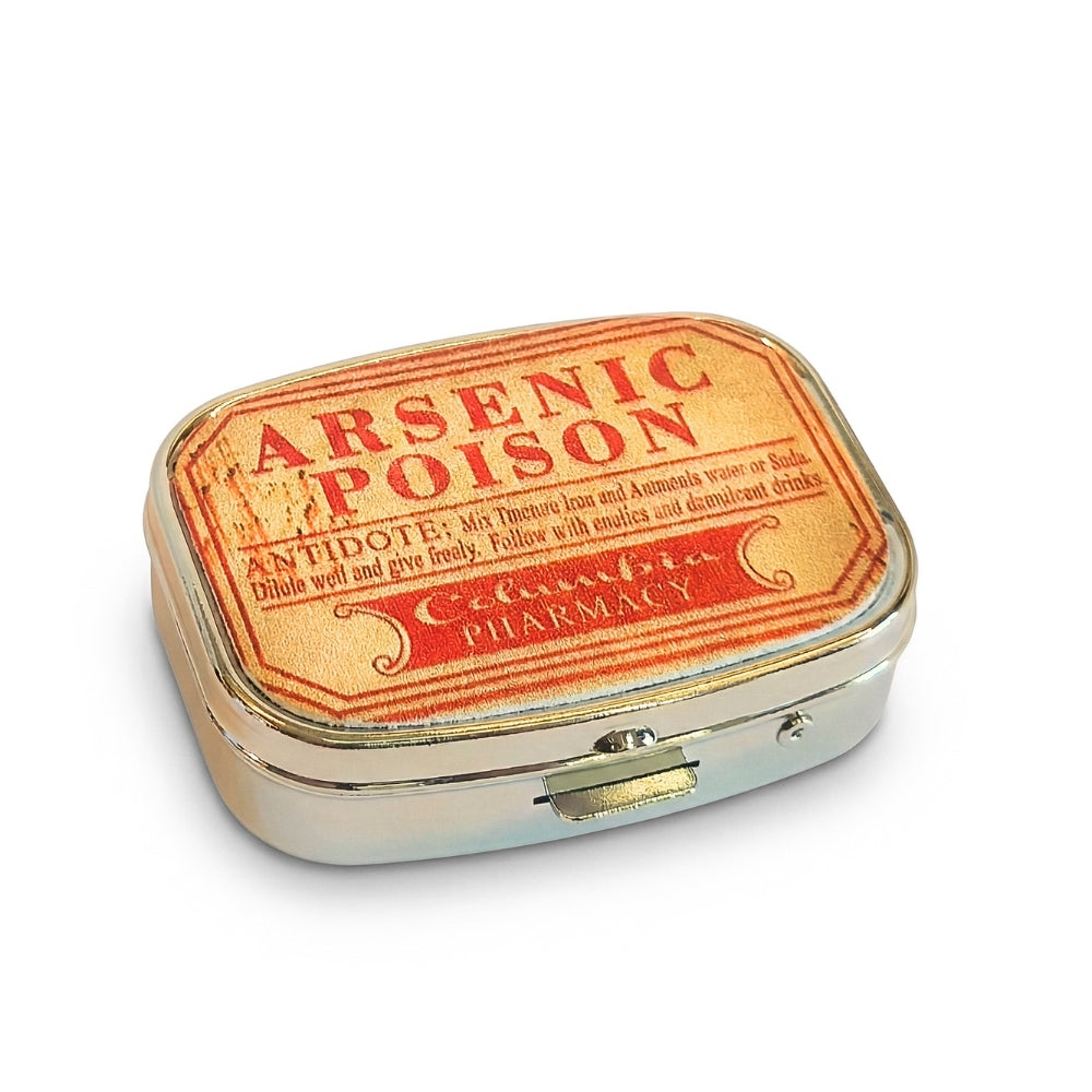 "Arsenic Poison" Vintage Style Pillbox