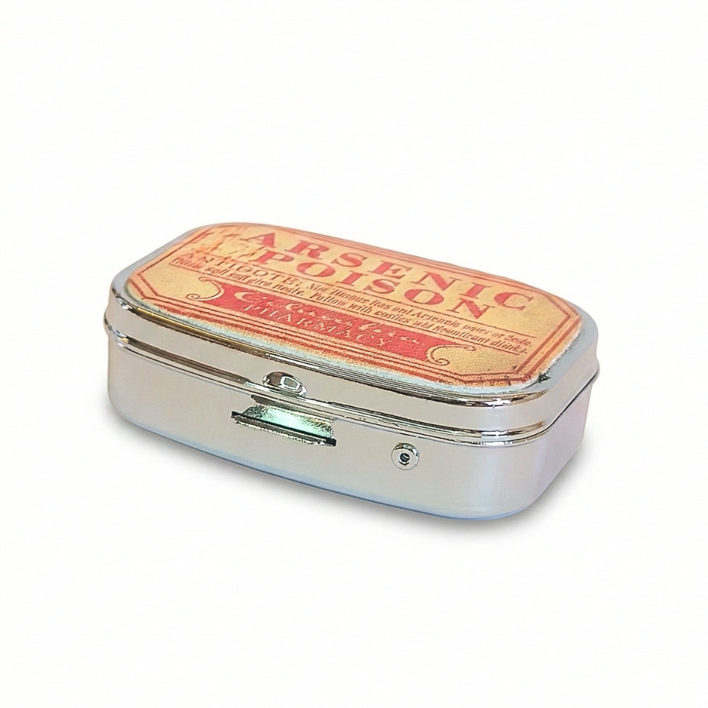 "Arsenic Poison" Vintage Style Pillbox