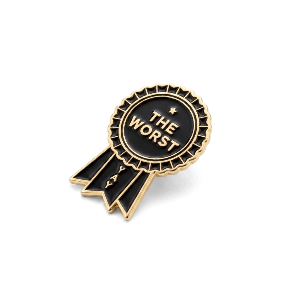 Le Pire (Ruban de récompense) | Pin's de collection