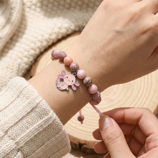 Axolotl Rhodonite | Bracelet