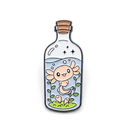 Axolotl in a Bottle | Collectible Pin