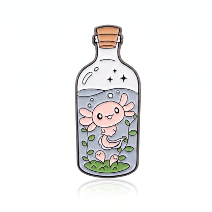 Axolotl in a Bottle | Collectible Pin