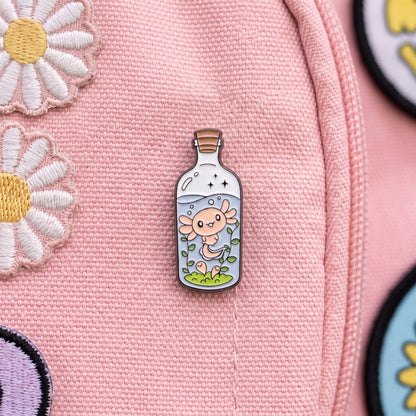 Axolotl in a Bottle | Collectible Pin