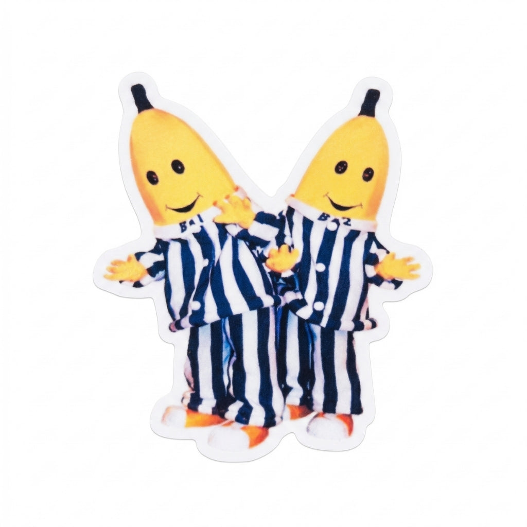 Bananas In Pyjamas | Vinyl Sticker