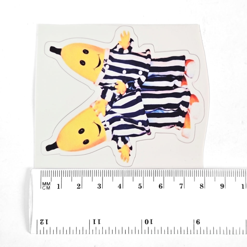 Bananas In Pyjamas | Vinyl Sticker