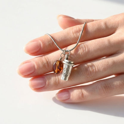Barista's Double Shot | Necklace