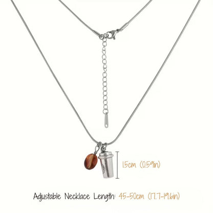 Barista's Double Shot | Necklace