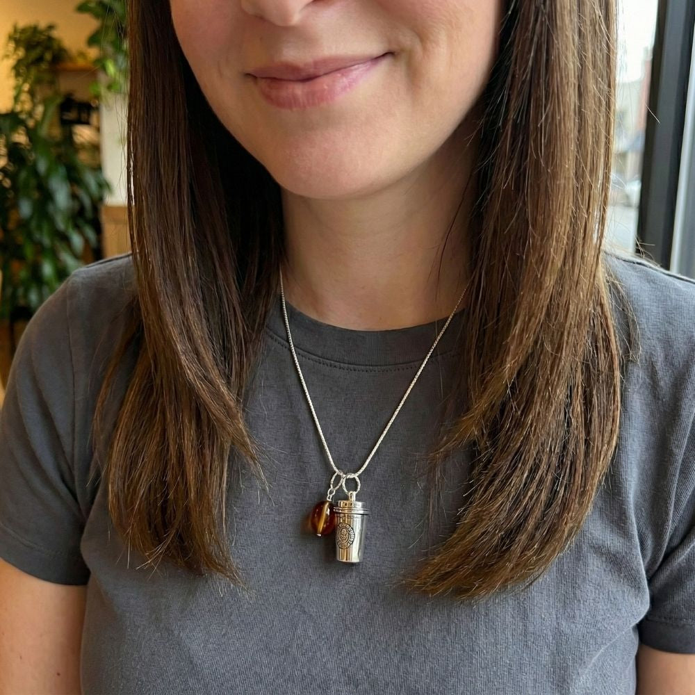 Barista's Double Shot | Necklace
