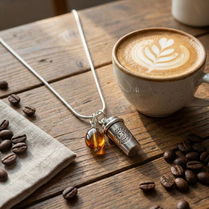 Barista's Double Shot | Necklace