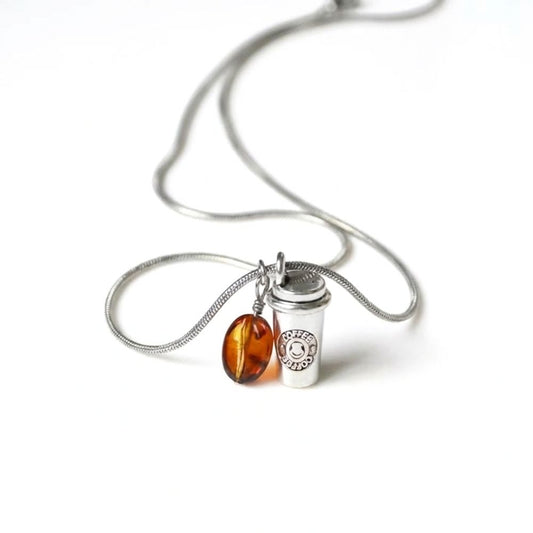 Barista's Double Shot | Necklace