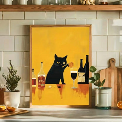 Bartendpurr | Canvas Art Print