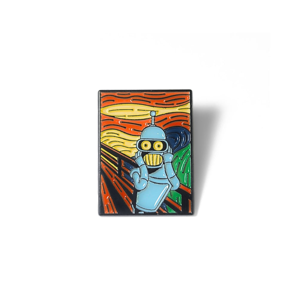 Bendvard Munch (Bite My Screaming Metal Ass) | Broche de collection