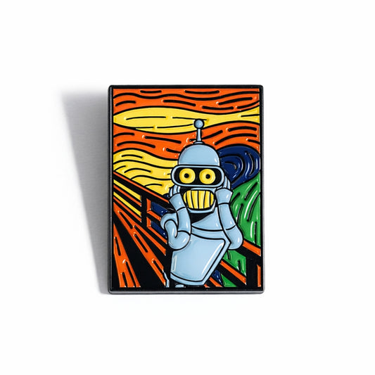 Bendvard Munch (Bite My Screaming Metal Ass) | Collectible Pin