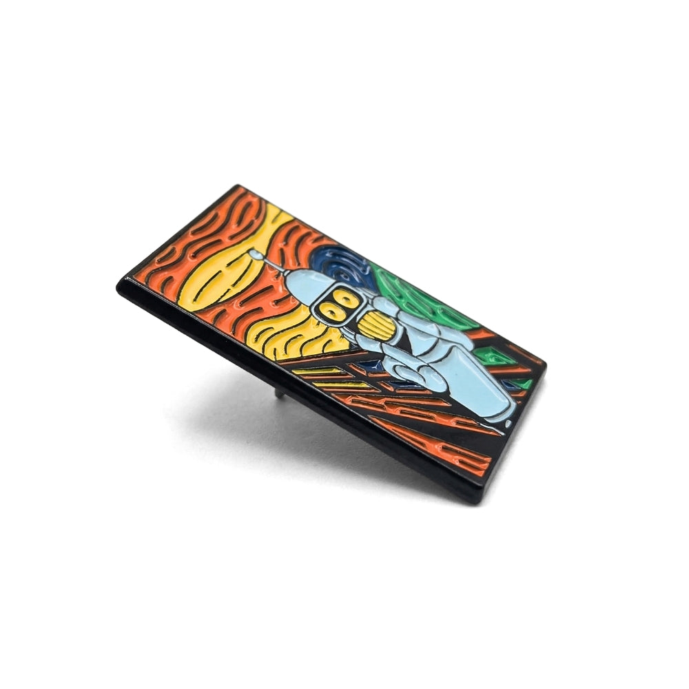 Bendvard Munch (Bite My Screaming Metal Ass) | Broche de collection