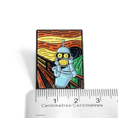 Bendvard Munch (Bite My Screaming Metal Ass) | Broche de collection