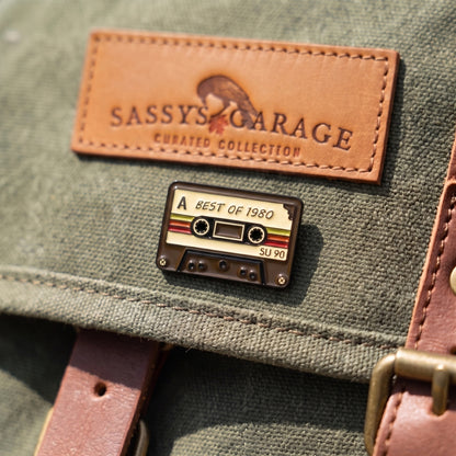 Best of 1980 Vintage Cassette Tape | Collectible Pin