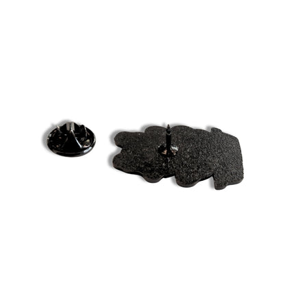 Black Cat in Plant Pot | Collectible Pin