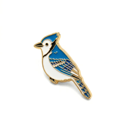 Golden Blue Jay | Collectible Pin