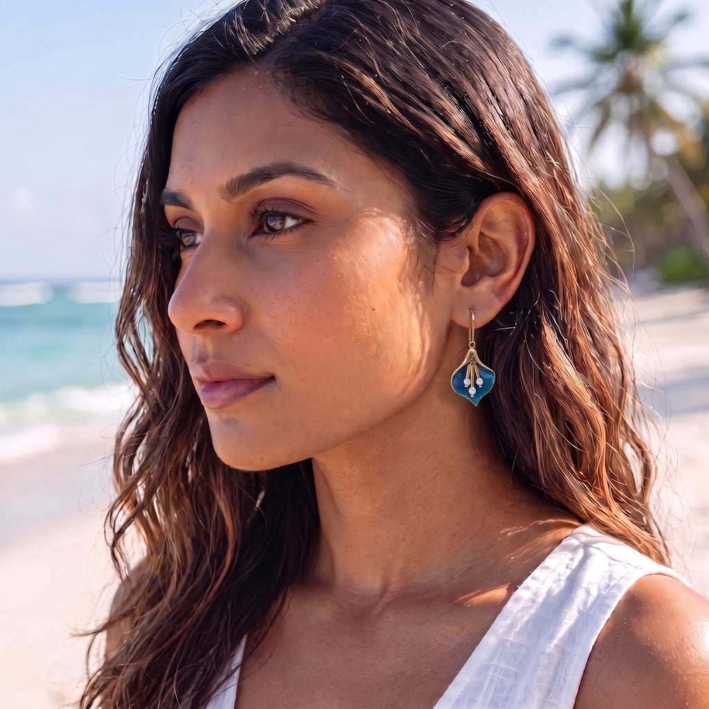 MODÈLE | Boucles d'oreilles