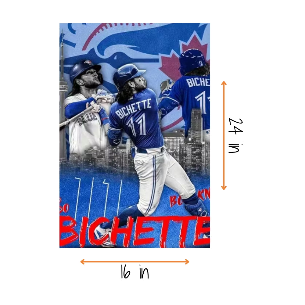 Bo Bichette (Toronto Blue Jays) | Canvas Art Print