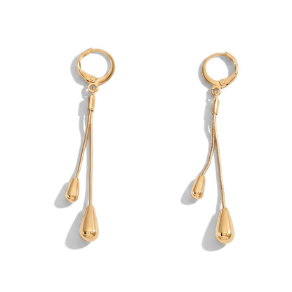 Bolo Teardrops [Gold] | Earrings