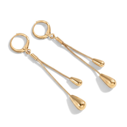 Bolo Teardrops [Gold] | Earrings