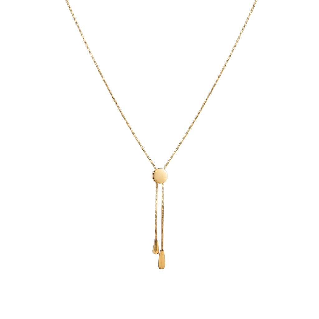 Bolo Teardrop [Gold] | Necklace