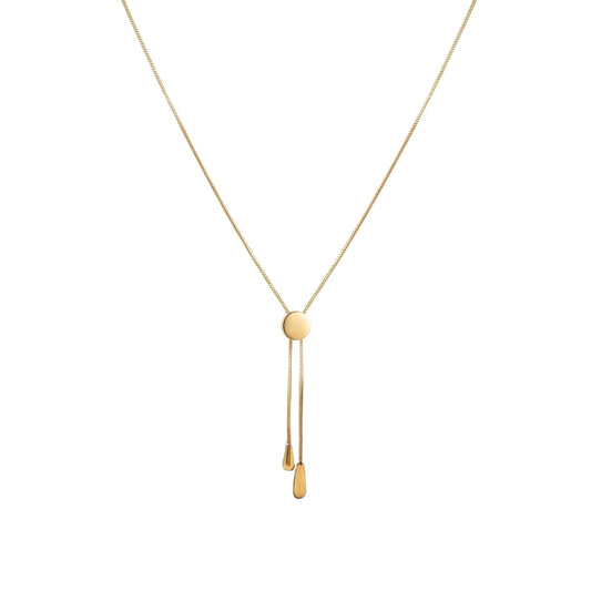 Bolo Teardrop [Gold] | Necklace