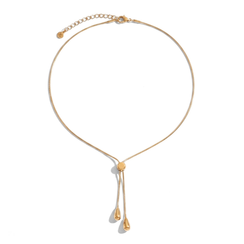 Bolo Teardrop [Gold] | Necklace